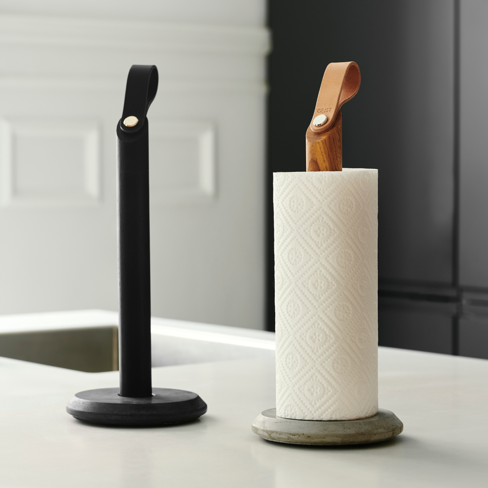 Scandi kitchen roll holder sale