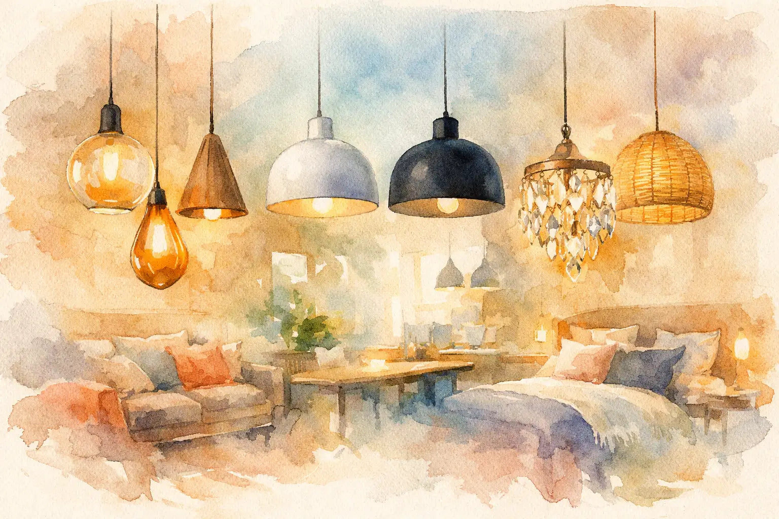 How to Choose Pendant Lights for Every Room