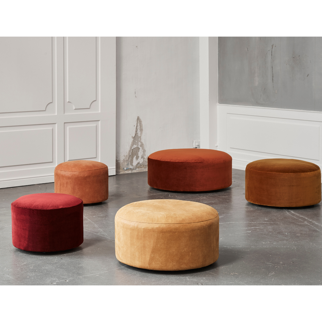 Saxo Living Pouf Round