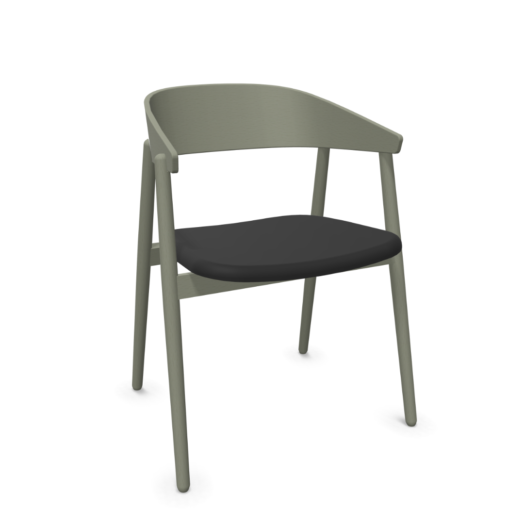 AC2 Dinning Chair - Seat Upholstered