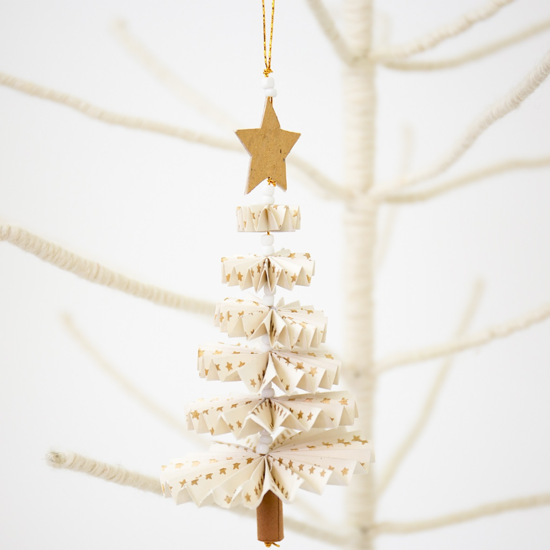 Fold Fir Christmas ornament