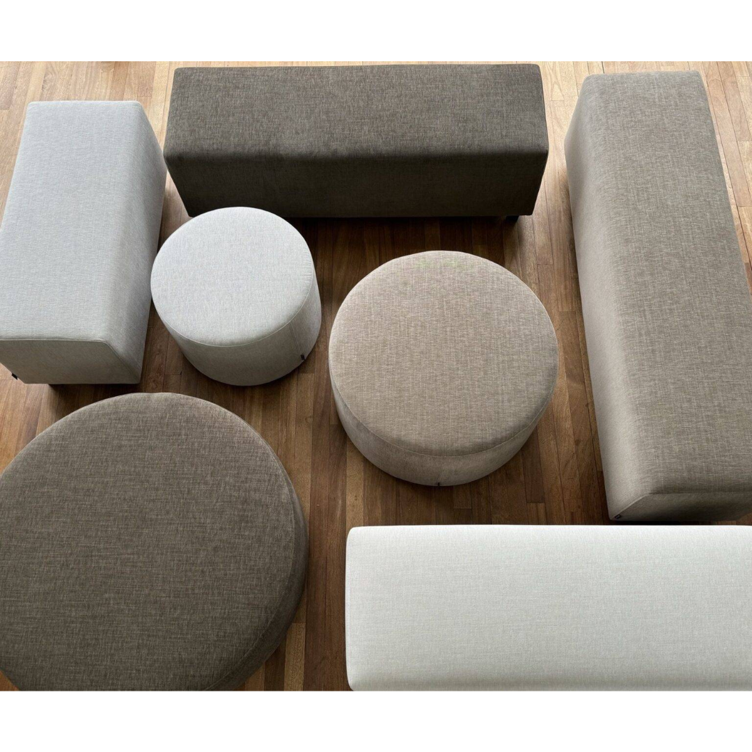 Saxo Living Pouf Round