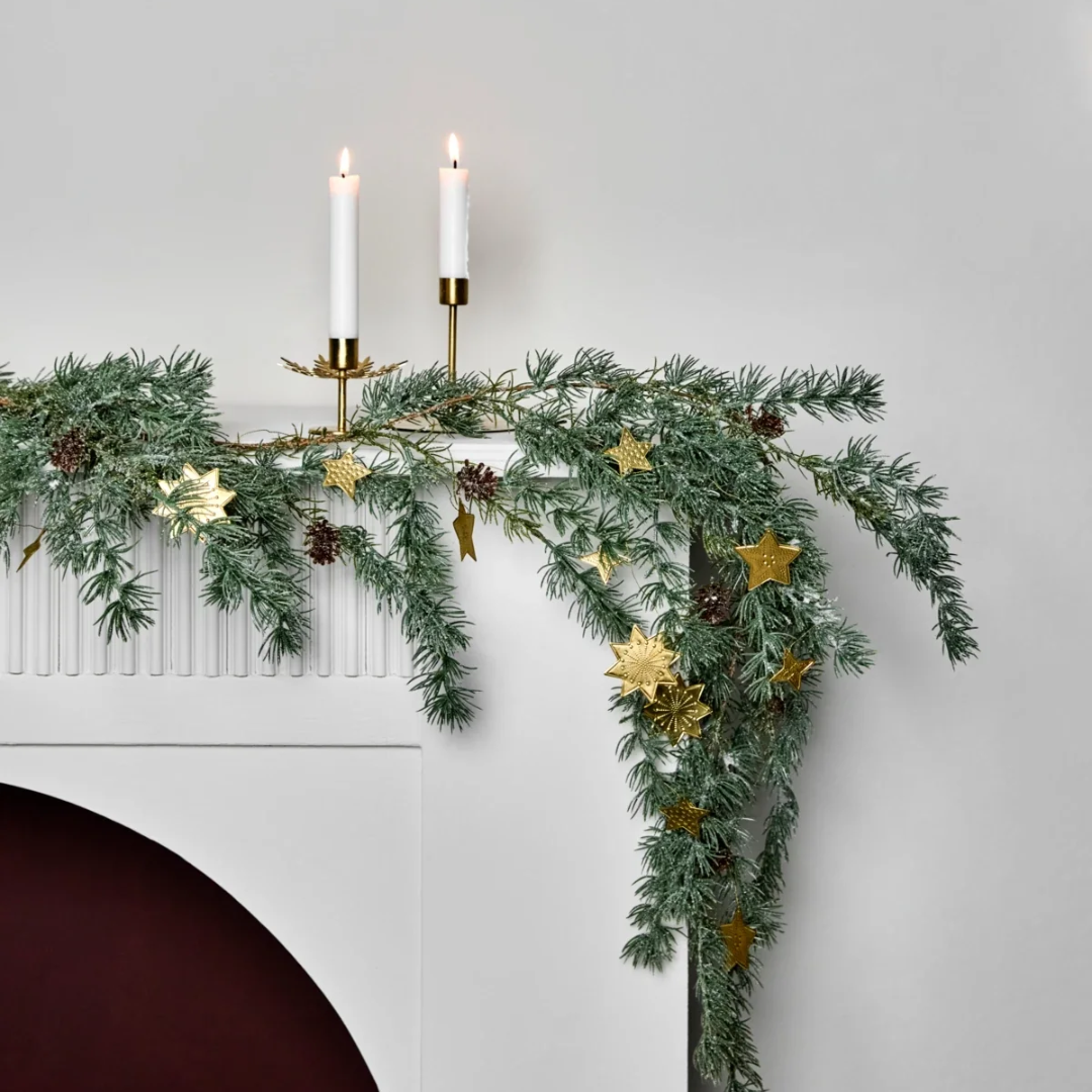 HD Stars Christmas Garland