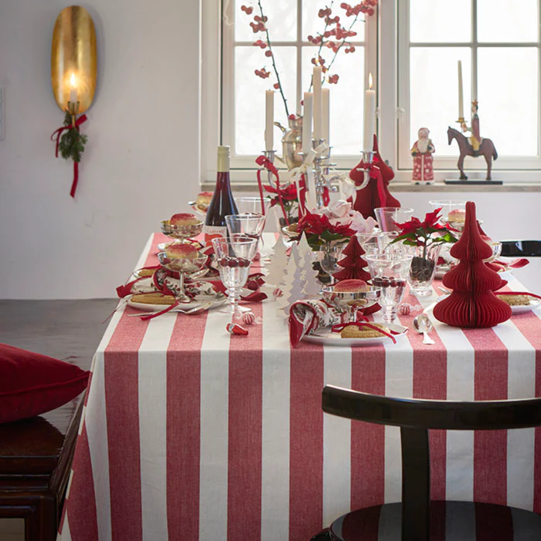 Tablecloth 160 x 300 CM Napoli Scarlet