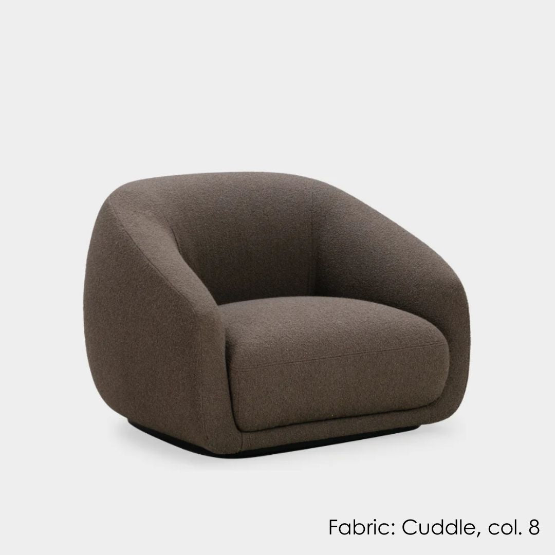 Montholon Lounge Chair Swivel with Return