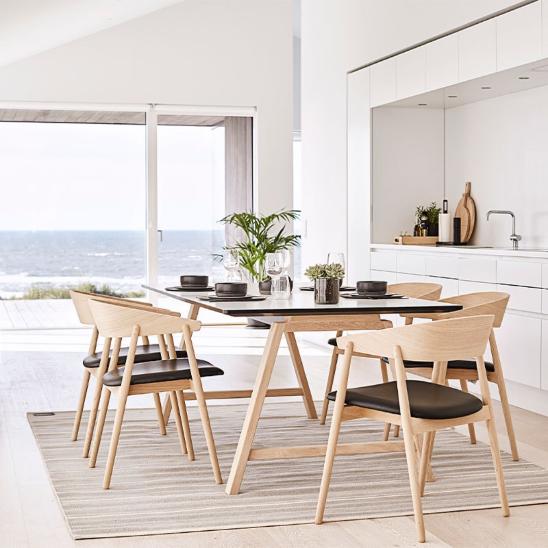 AC2 Dinning Chair - Seat Upholstered