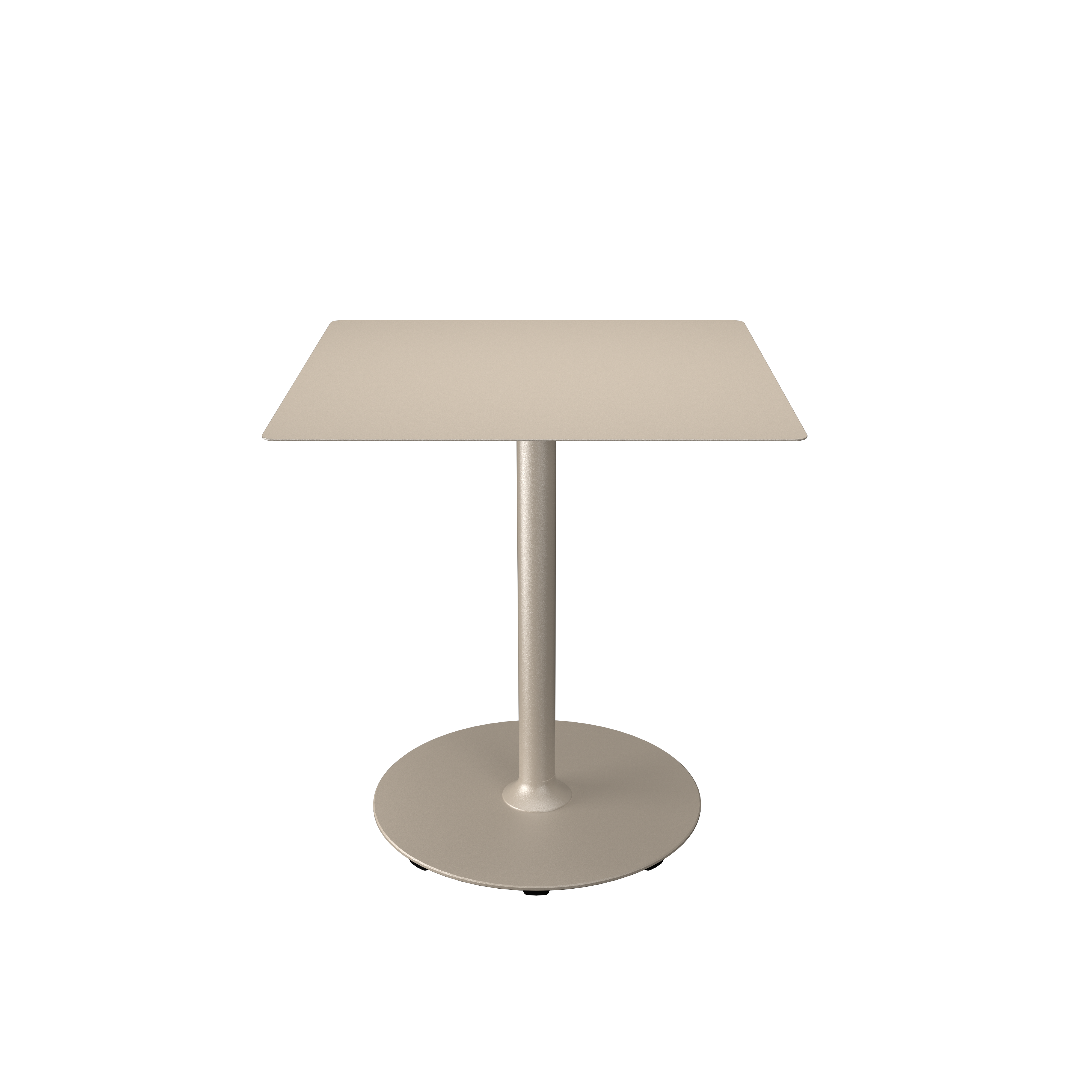 Pico Café Table Square Round Base