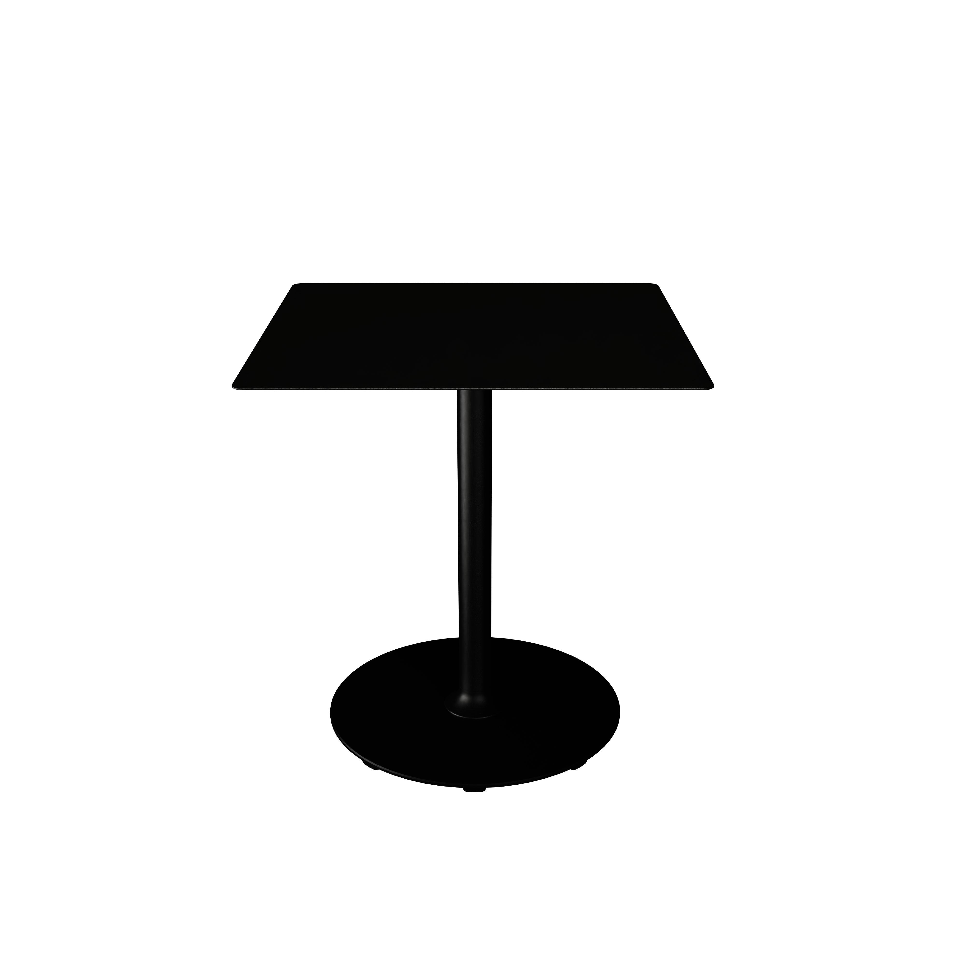 Pico Café Table Square Round Base