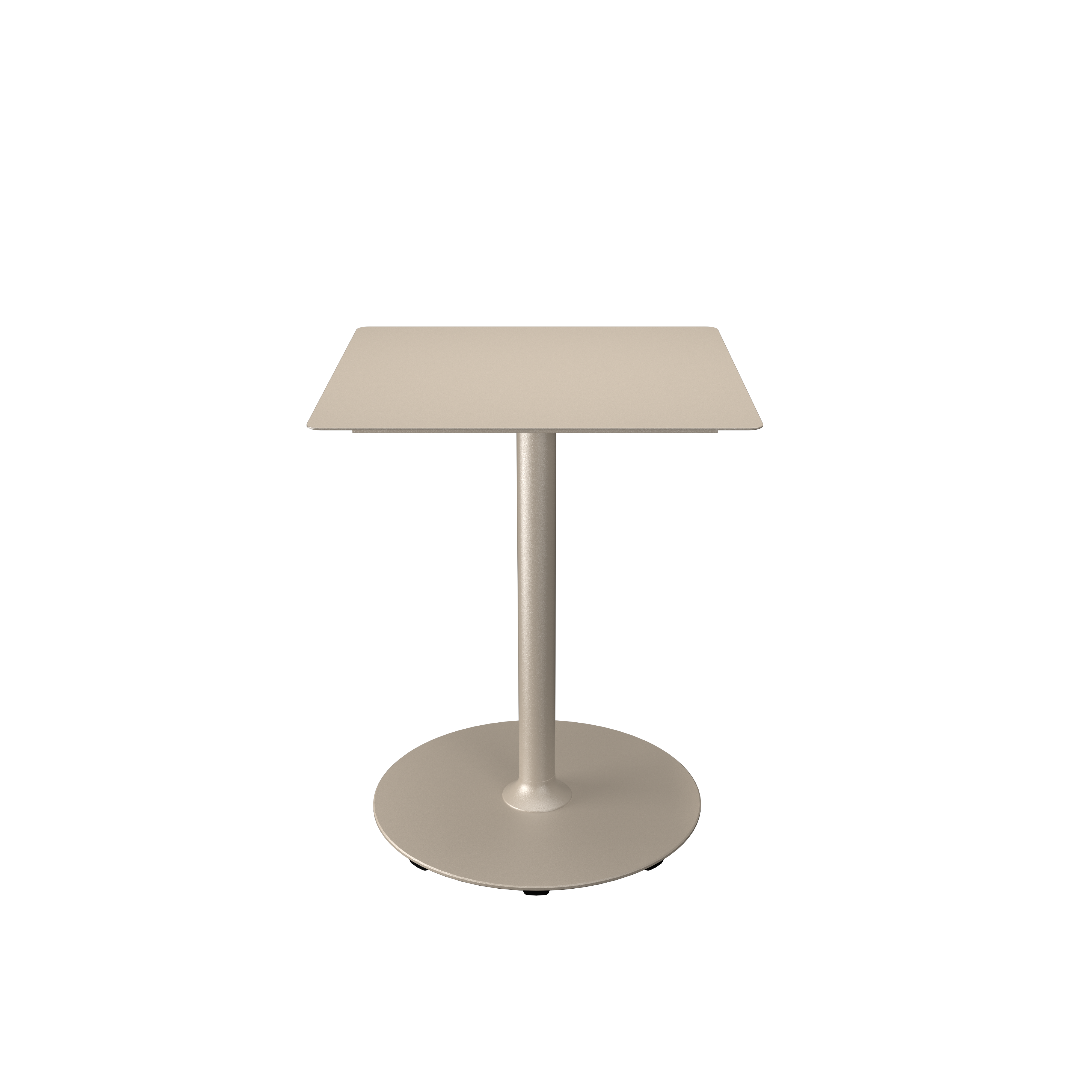 Pico Café Table Square Round Base