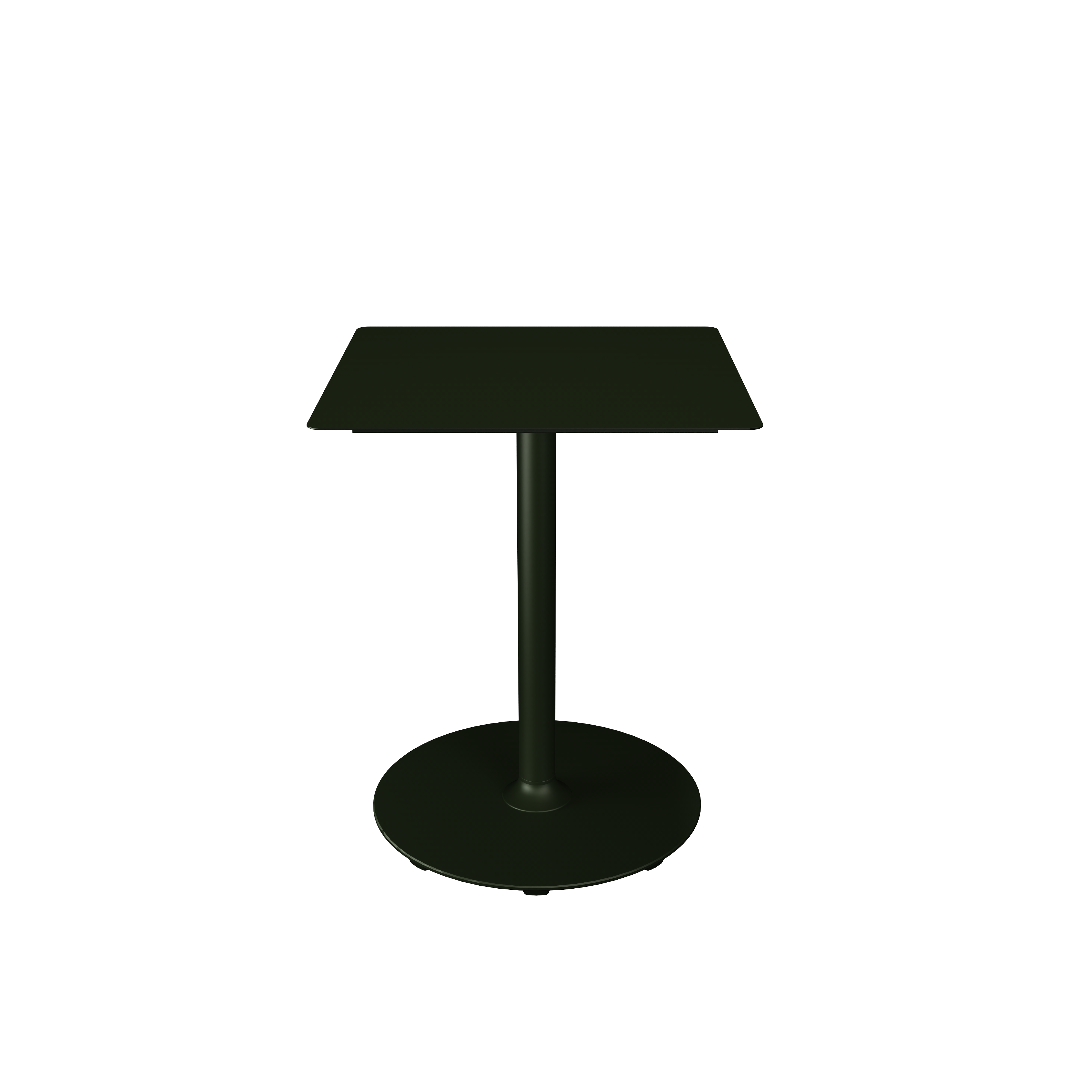 Pico Café Table Square Round Base