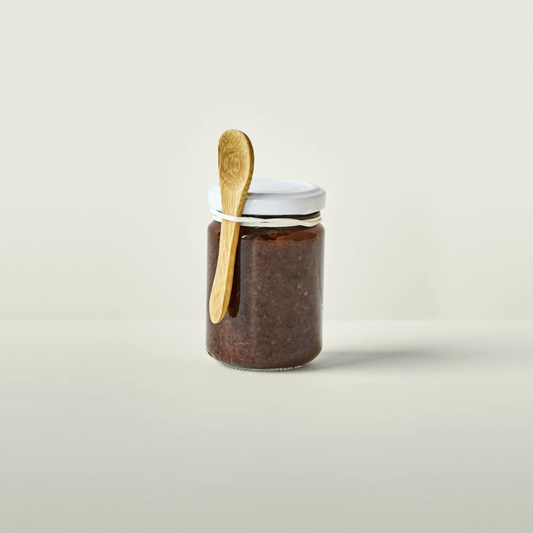 Bamboo Spoon with Rubber Band Small