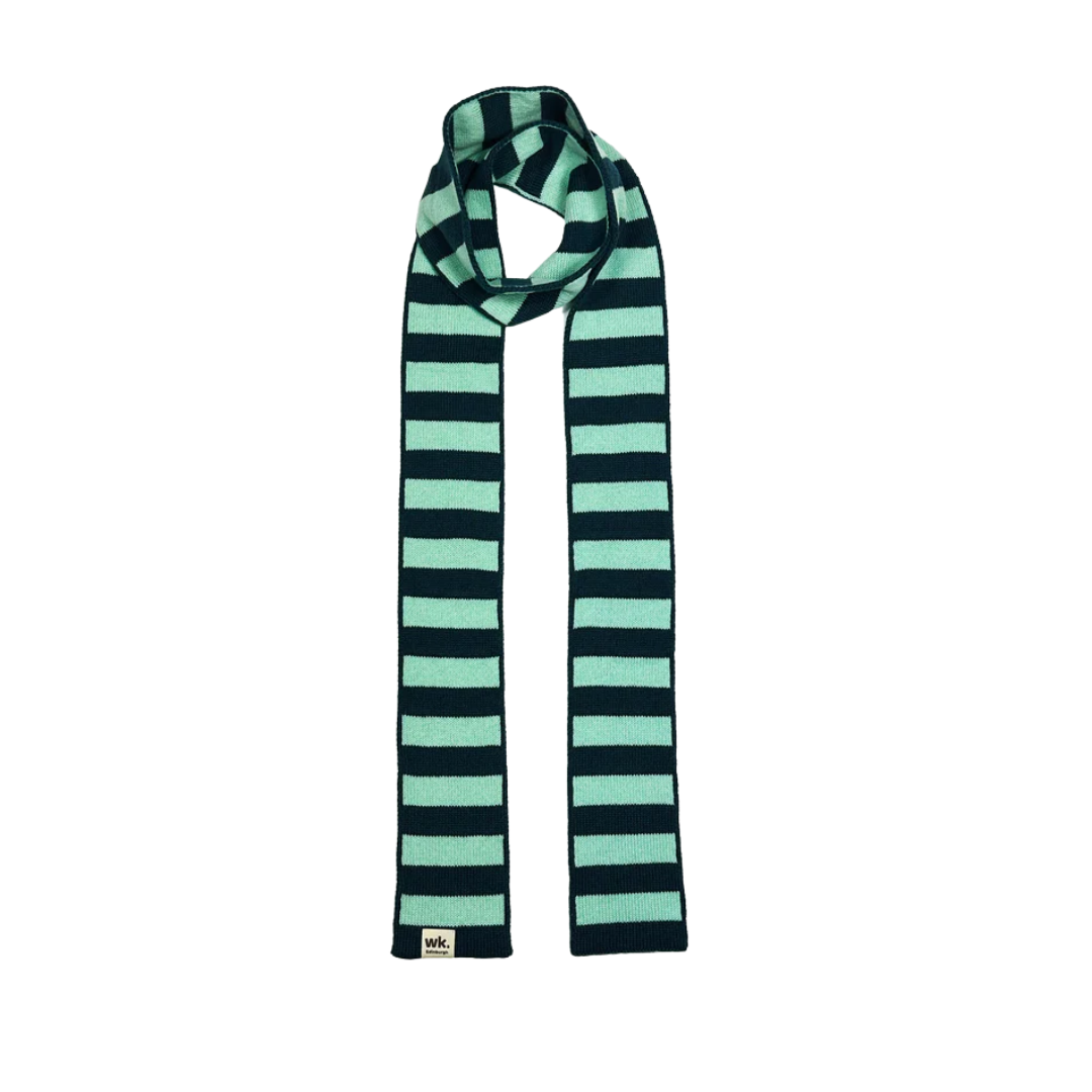 Skinny Striped Scarf
