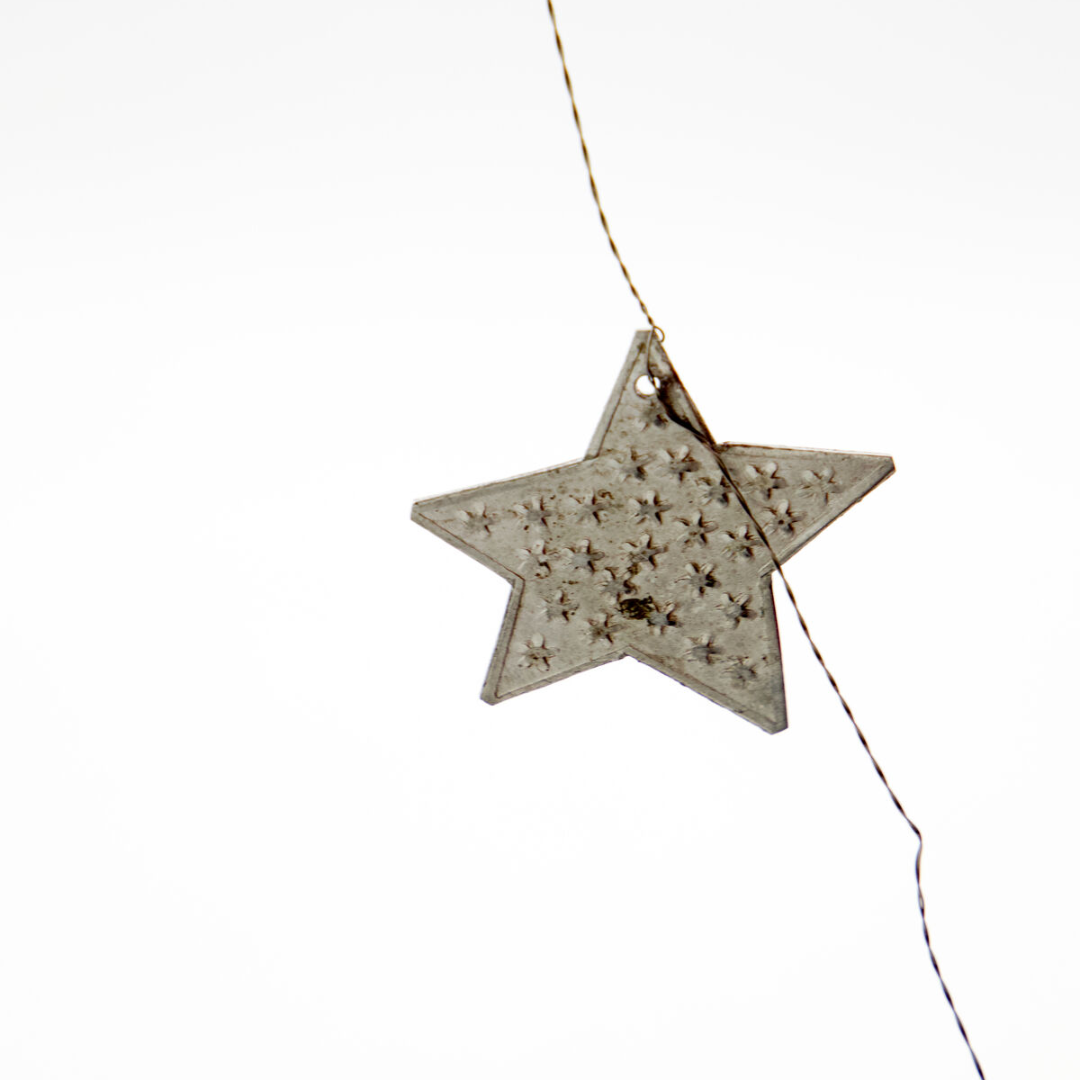 HD Stars Christmas Garland