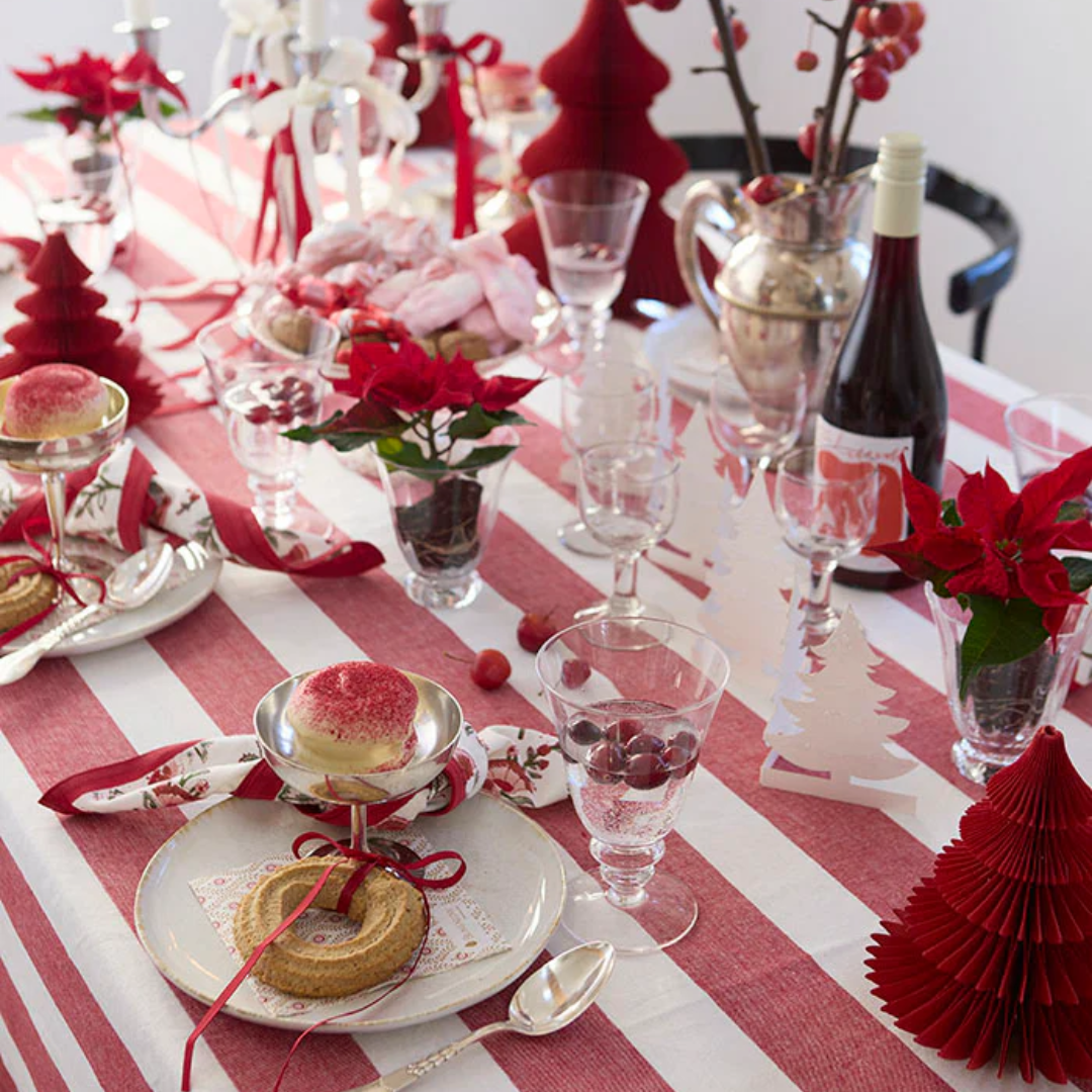 Tablecloth 160 x 300 CM Napoli Scarlet