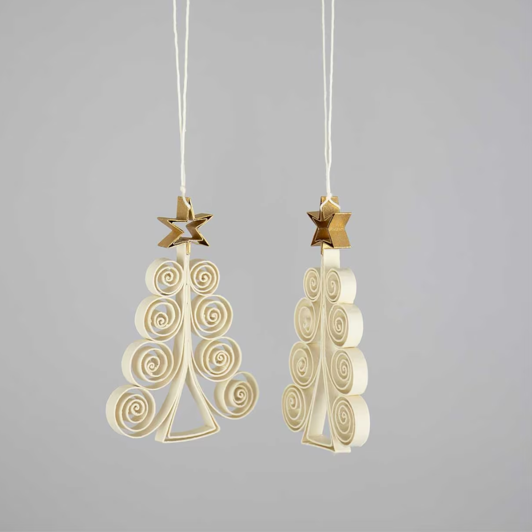 QUILLED Christmas ornament