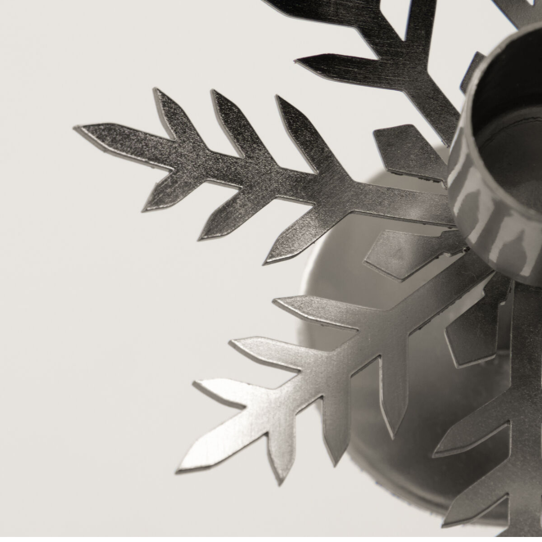 Candle Holder - HD Snowflake,
