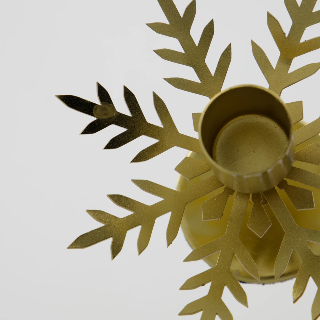 Candle Holder - HD Snowflake,