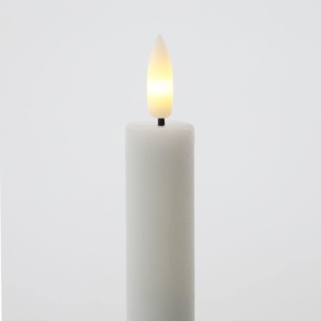 LED white candle
