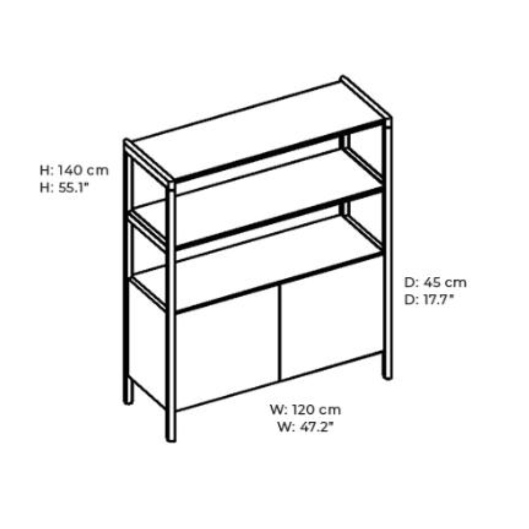 Skovby 712 Highboard