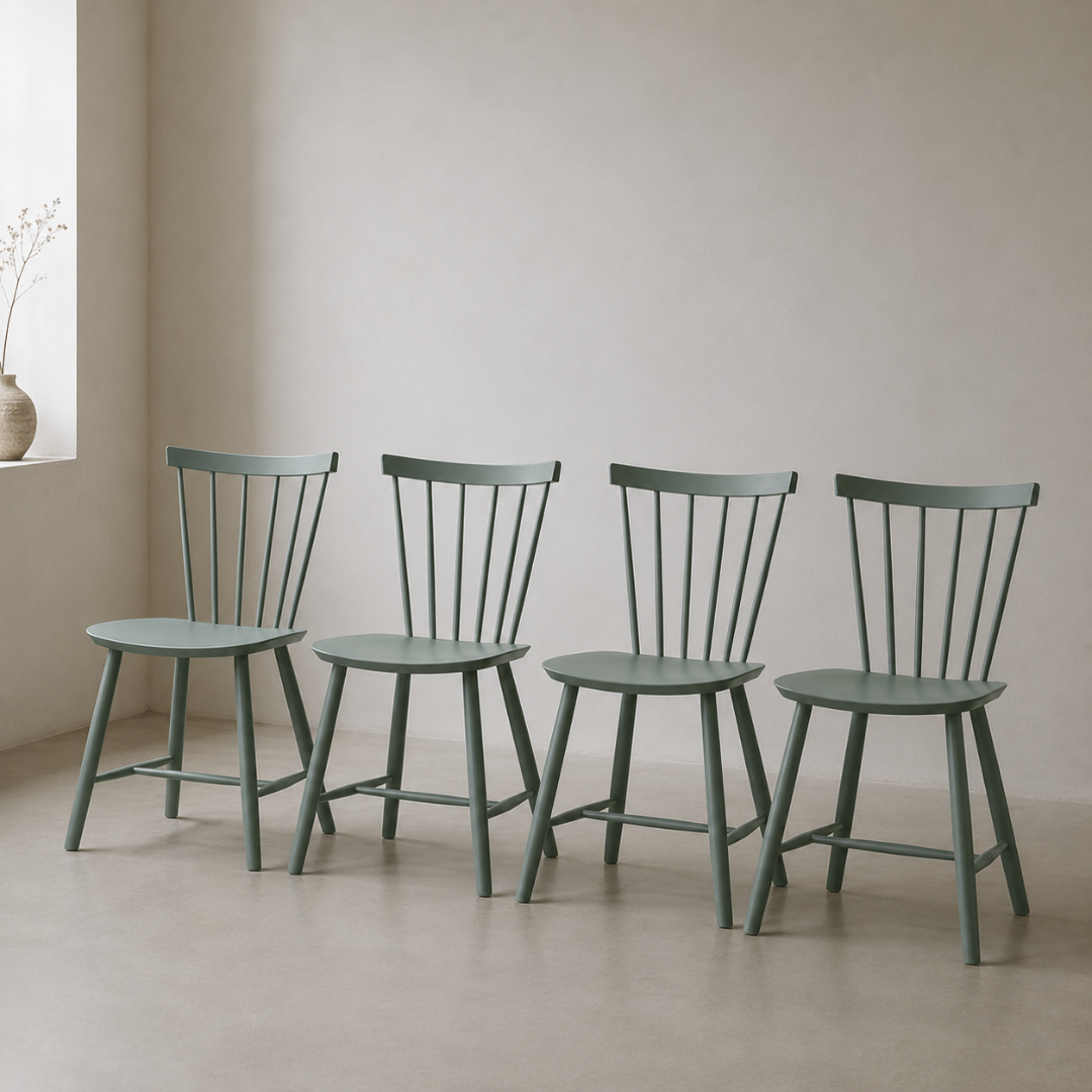 SAVE 35% - Ex Display J46 Chairs (set of 4)