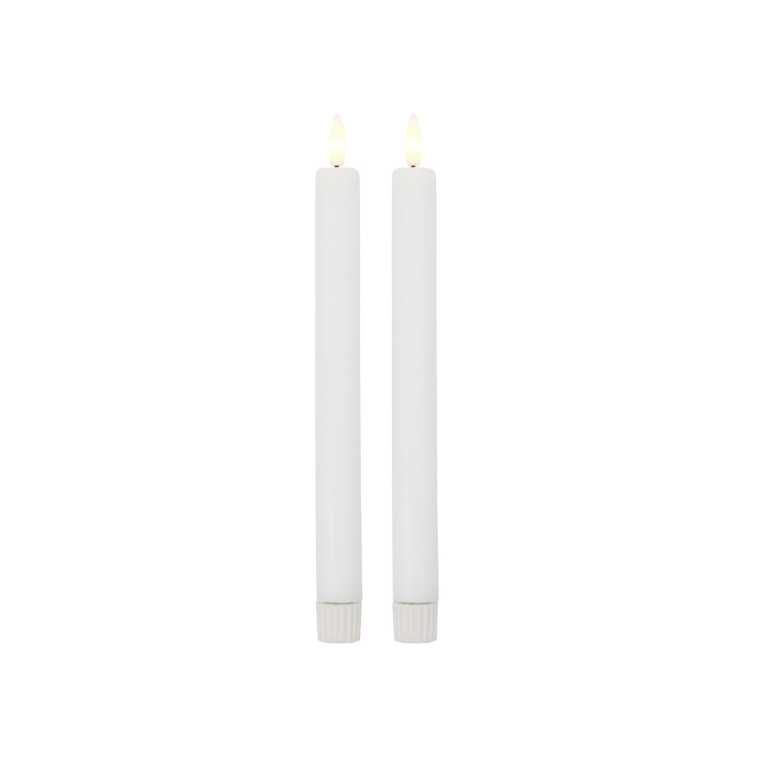 LED white candle