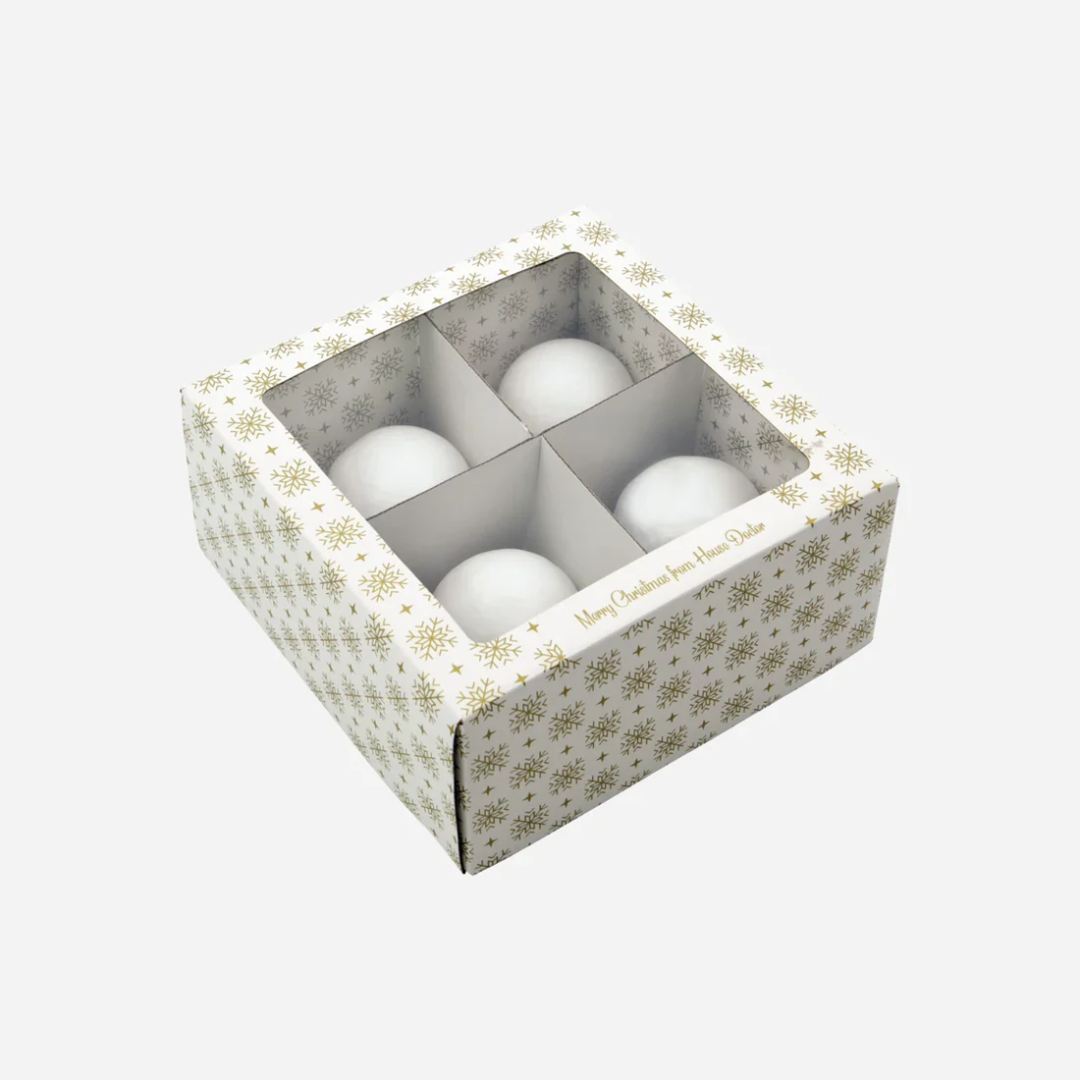 Twister Red & White 4 PCS