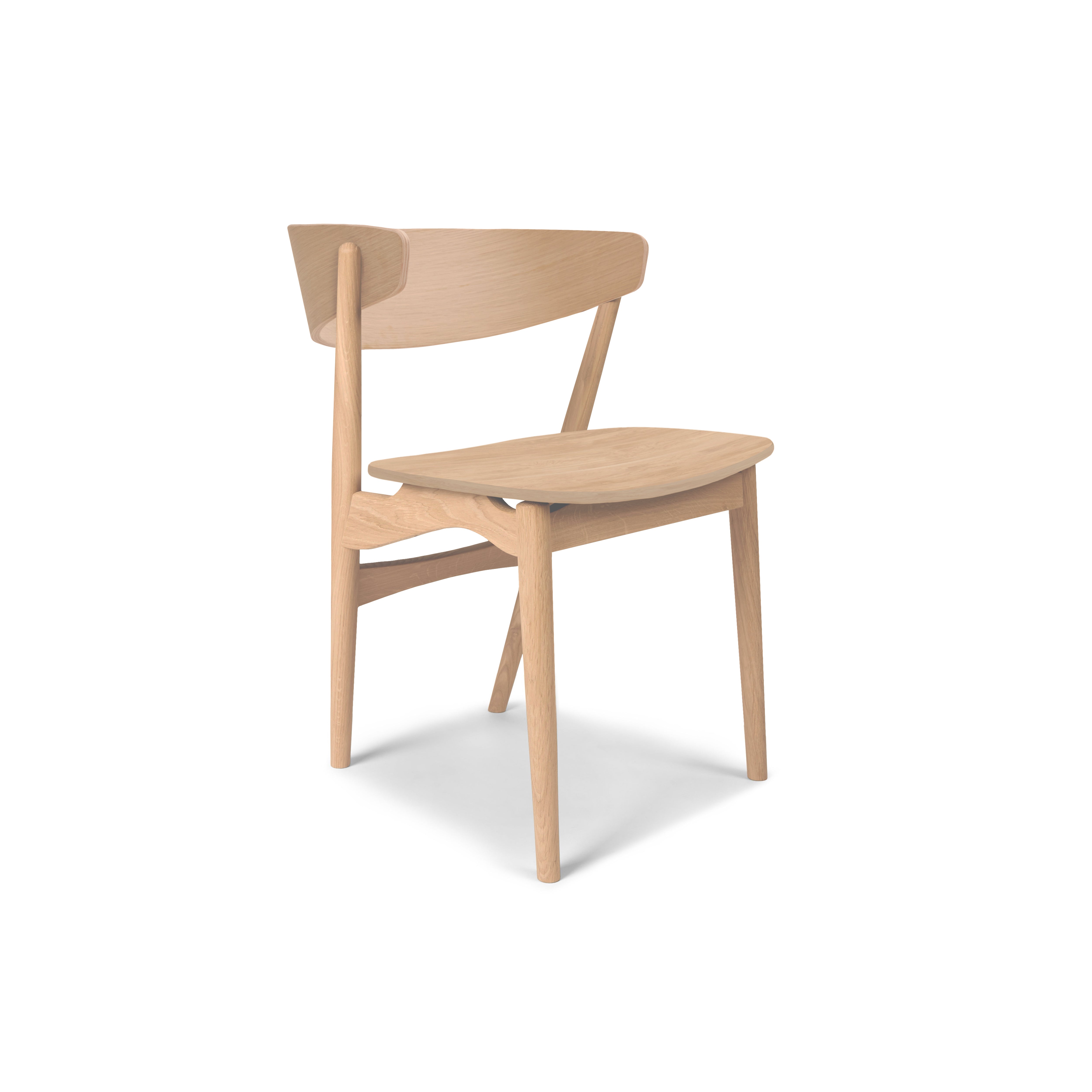 No 7 Dining Chair Wooden Seat