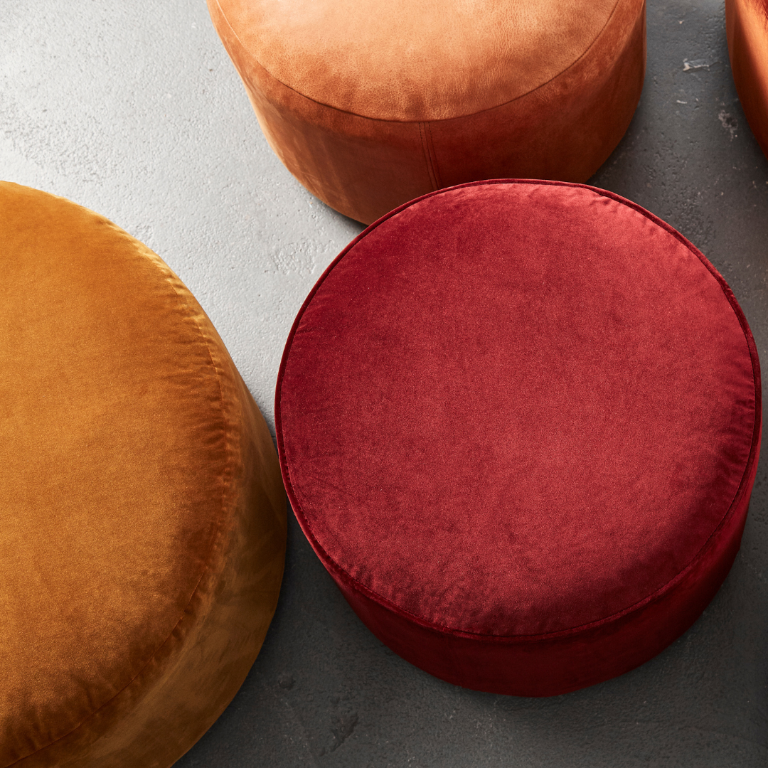 Saxo Living Pouf Round