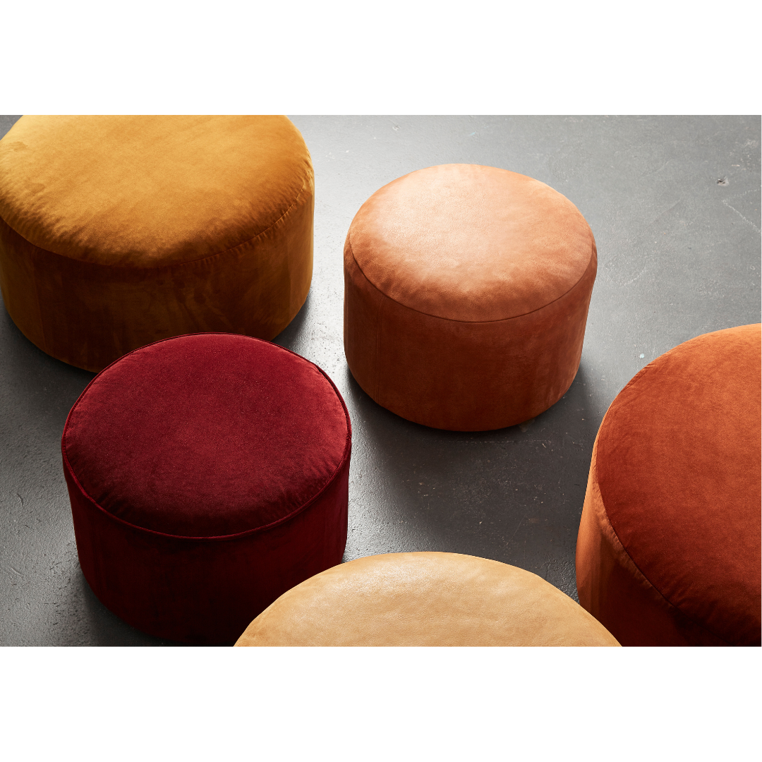 Saxo Living Pouf Round