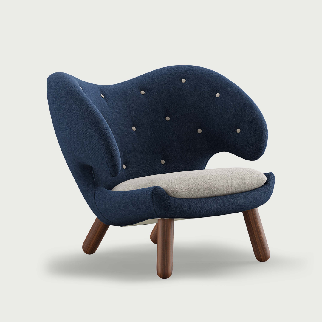 Pelican Chair with Buttons