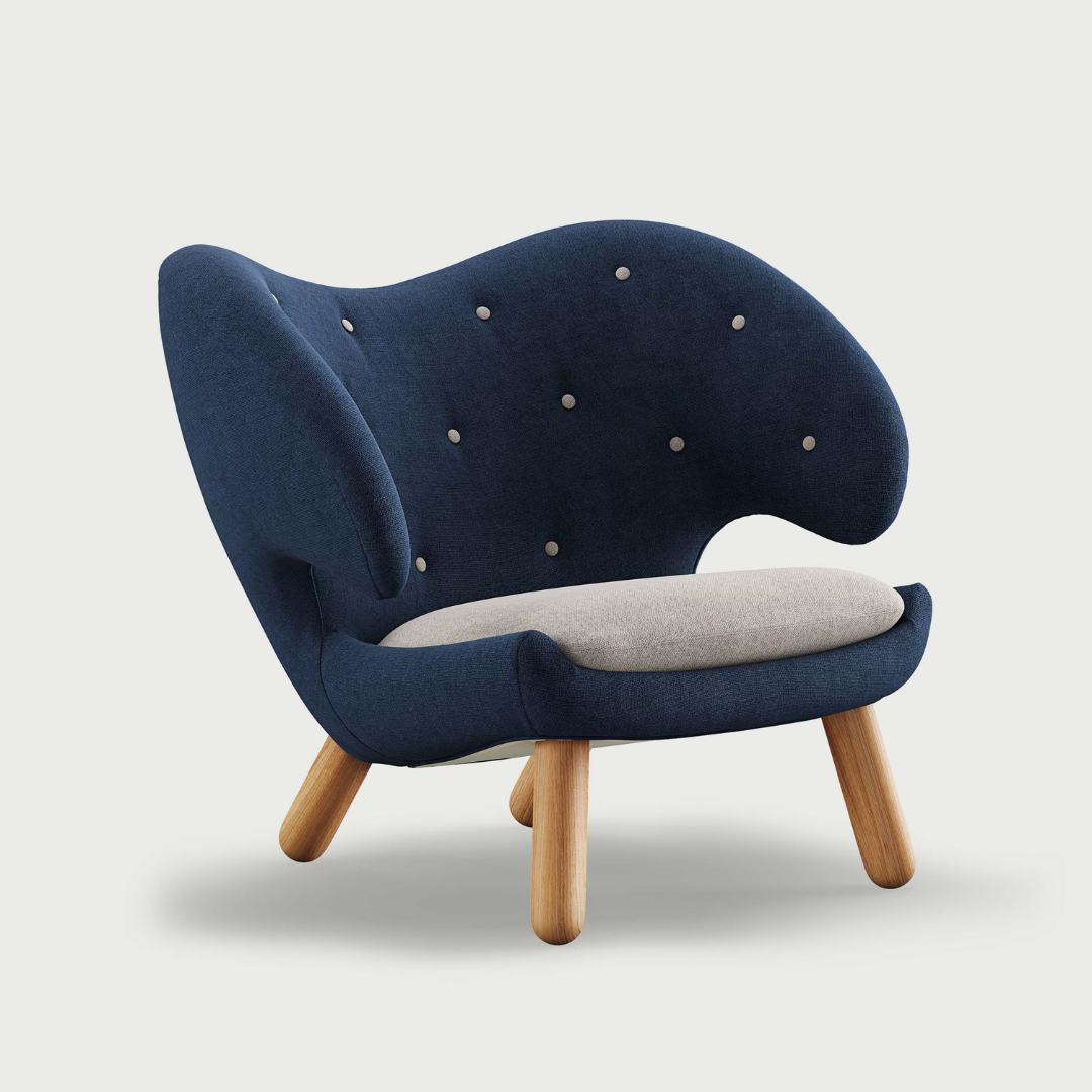 Pelican Chair with Buttons