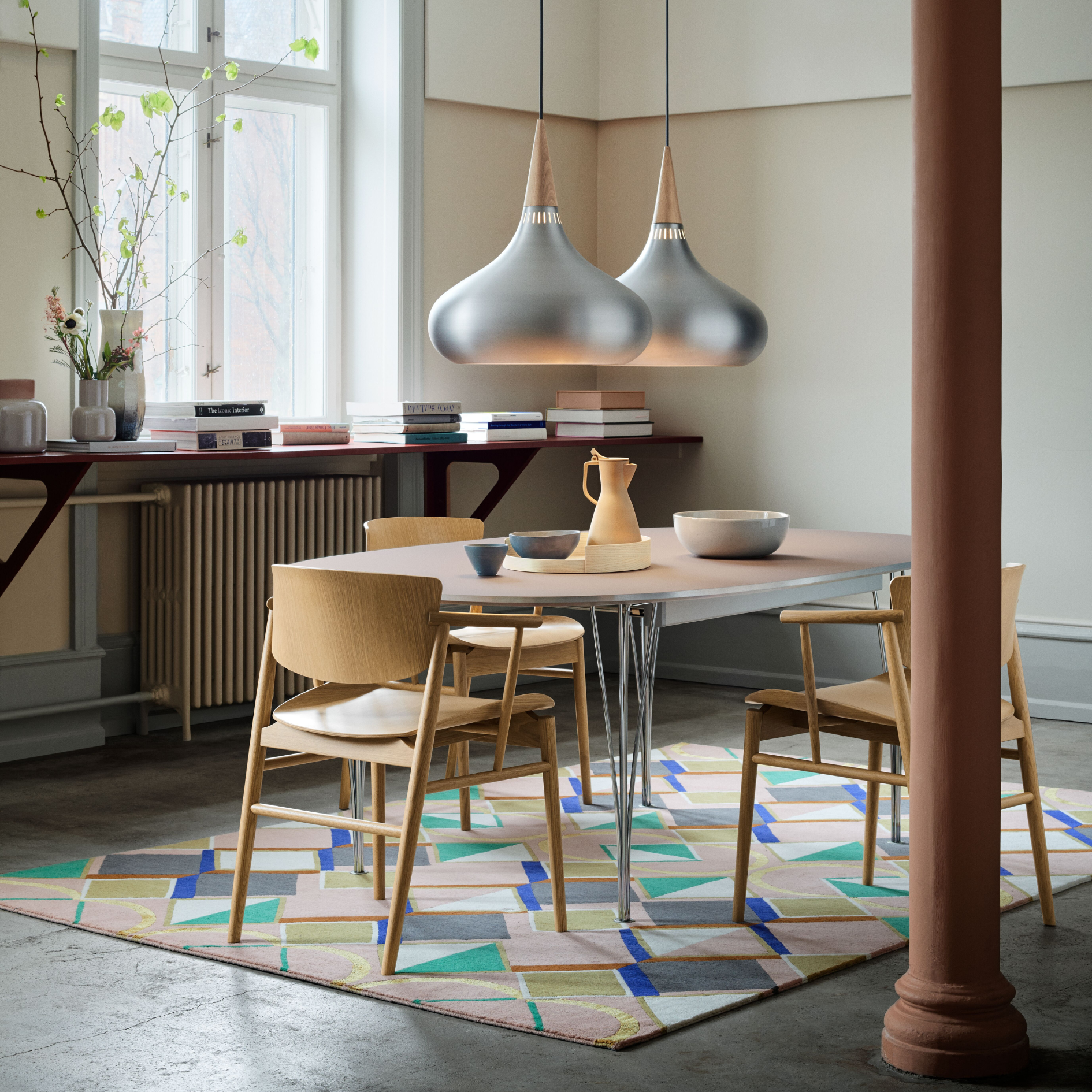 Orient Pendant Aluminium