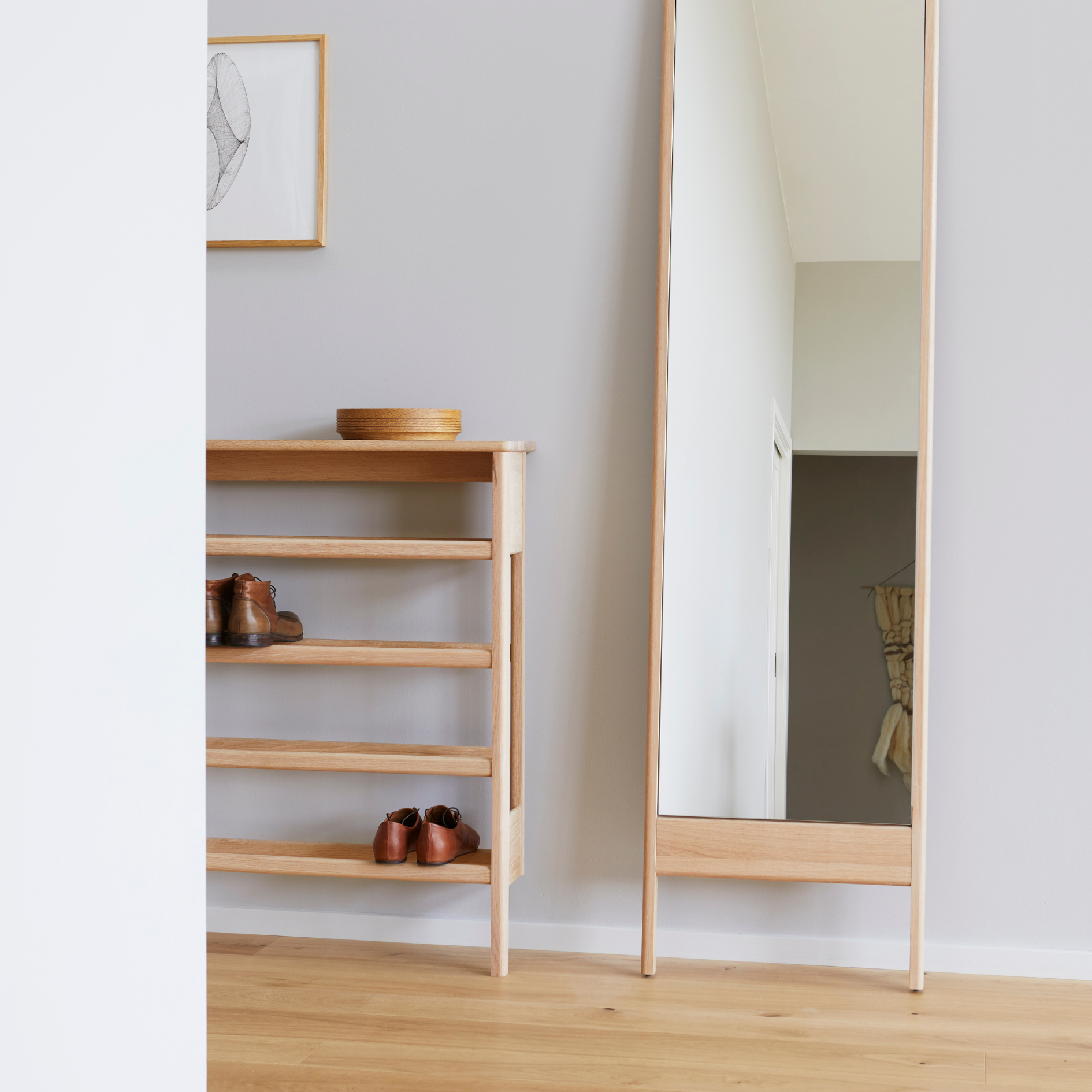 A Line Shoe Rack 72