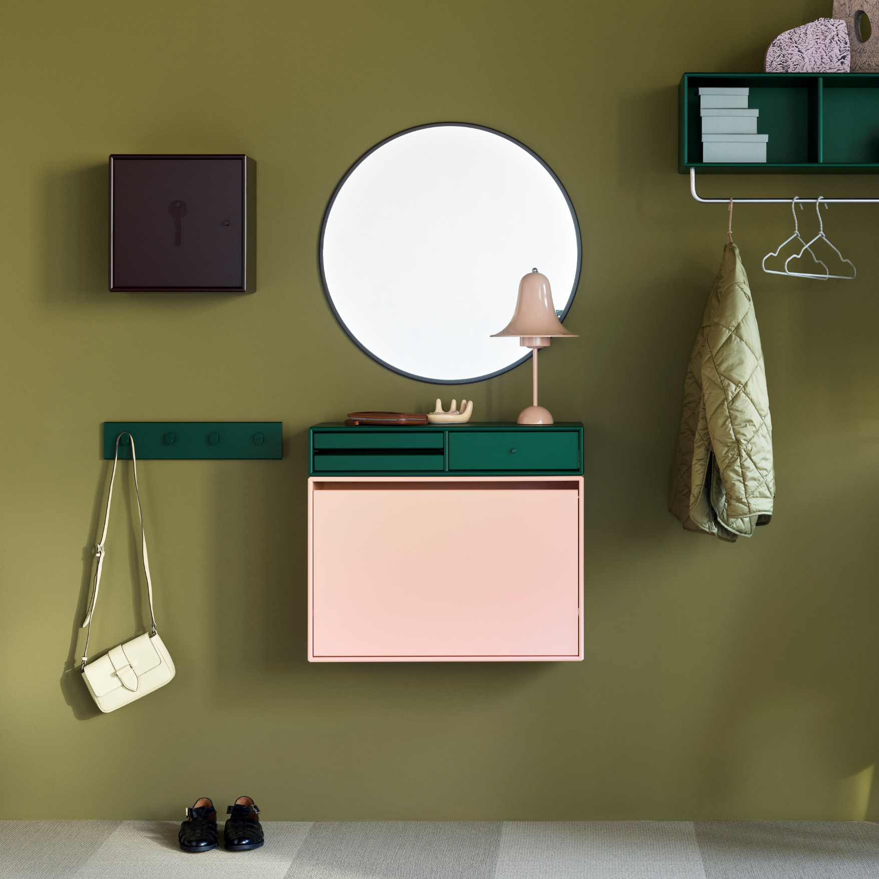 Montana Around Circular Mirror