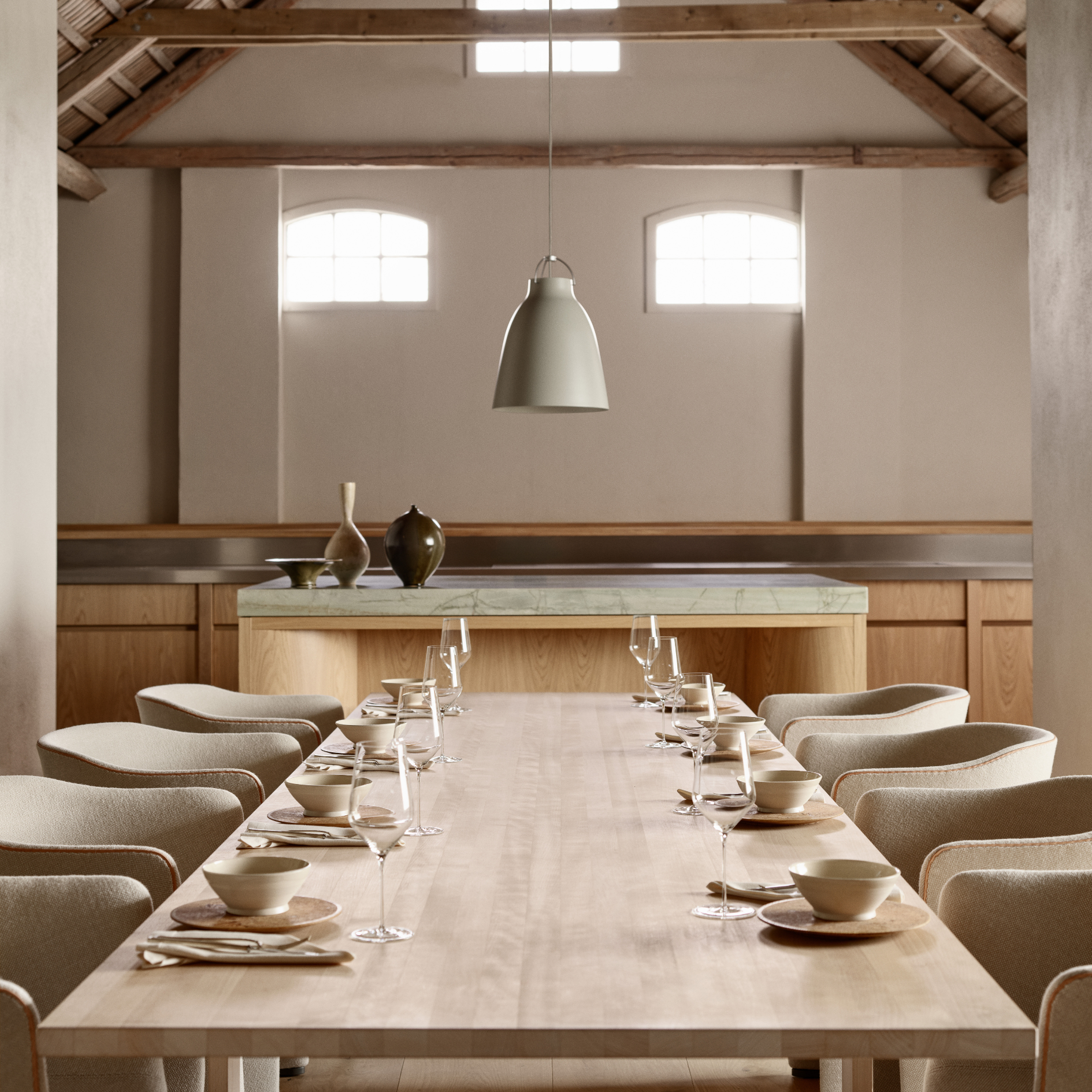 Caravaggio Matt Pendant