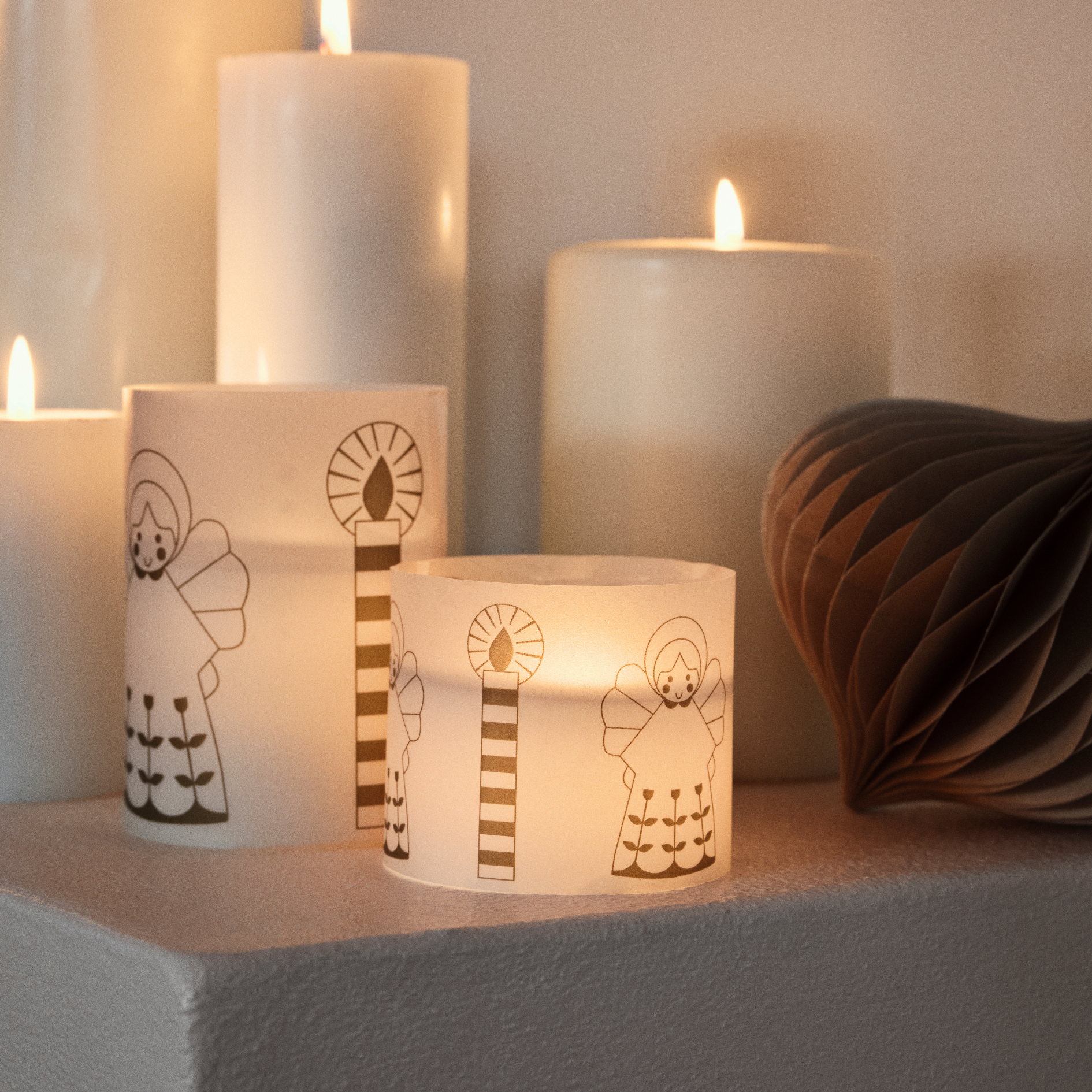 Fairy Tale Parchment Candle