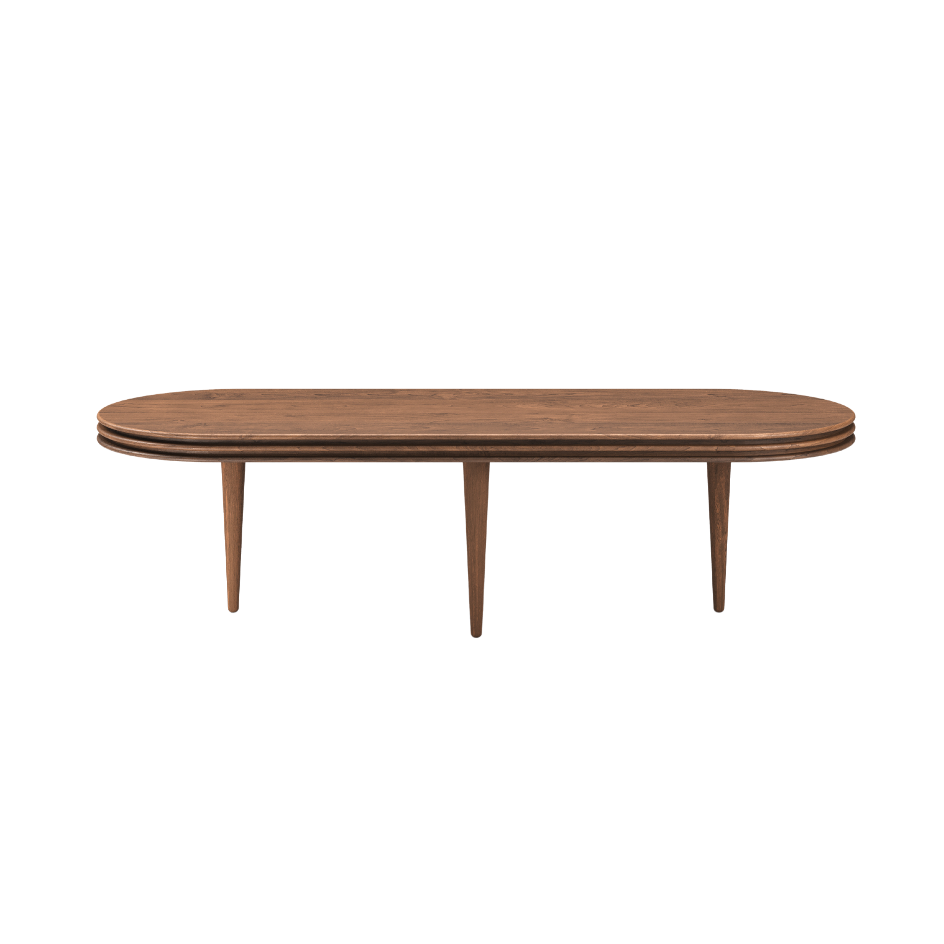 Groove Coffee Table Oval