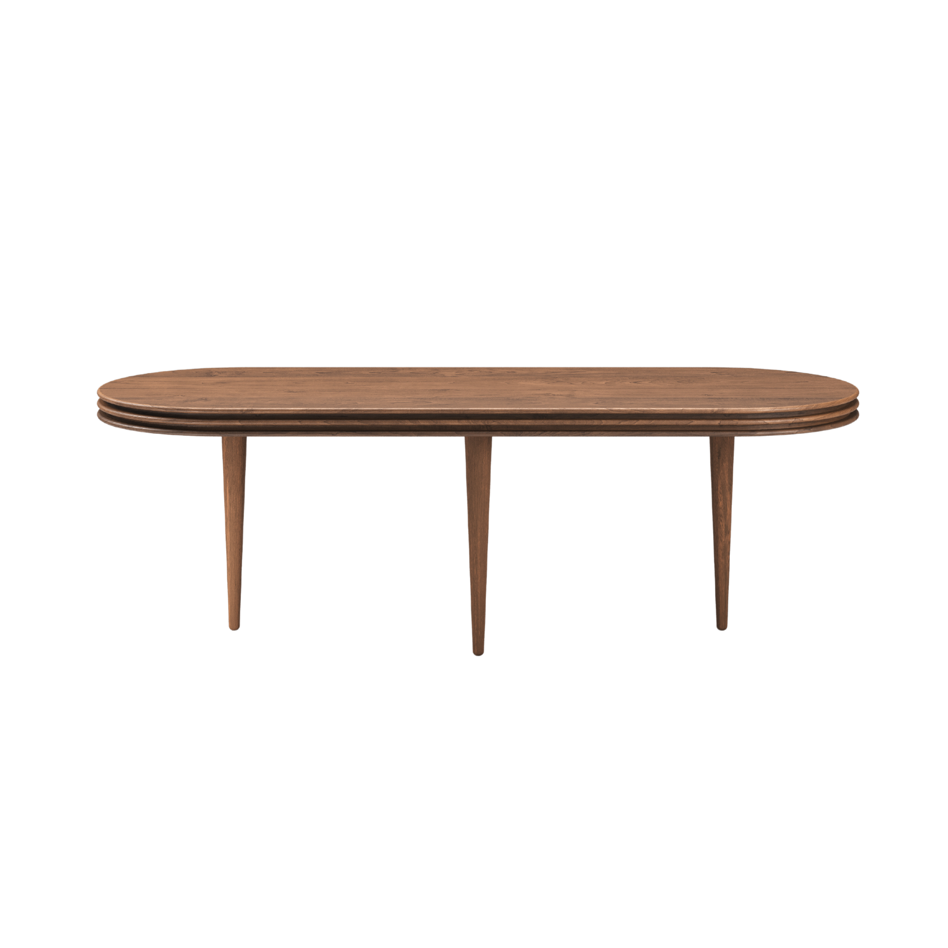 Groove Coffee Table Oval