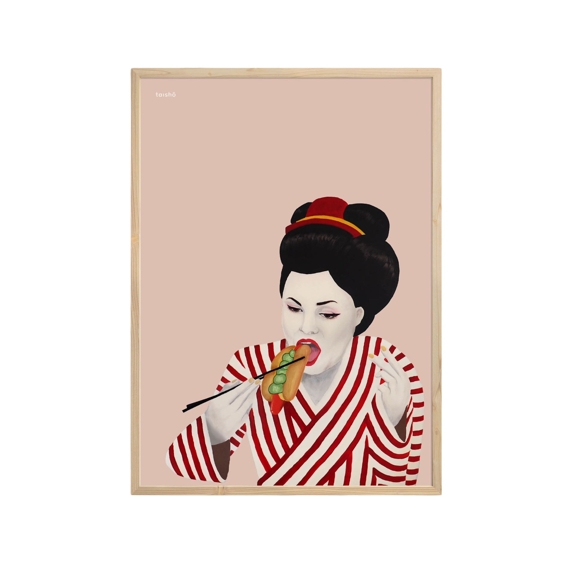 Hungry Geisha 40 x 50 CM