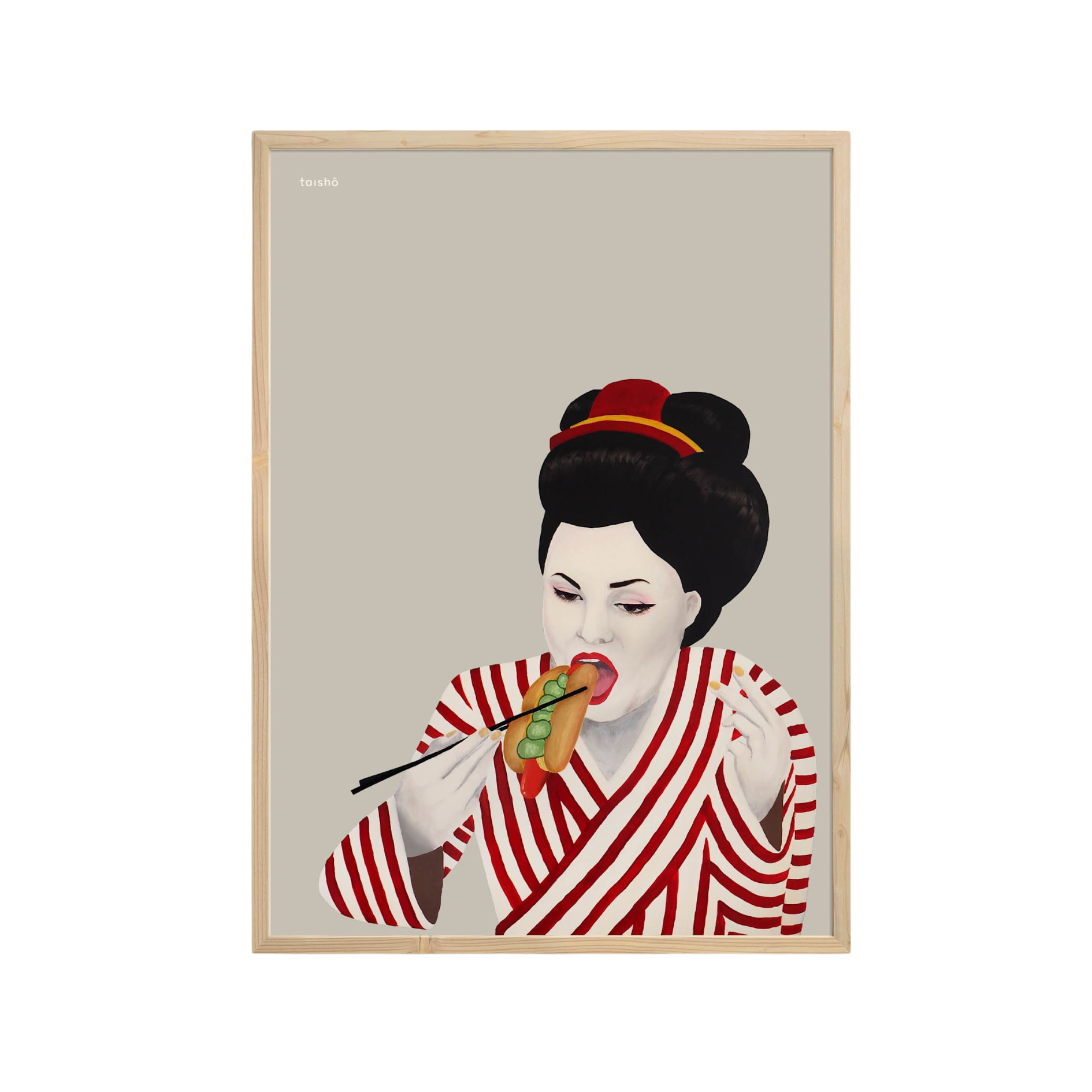 Hungry Geisha 40 x 50 CM