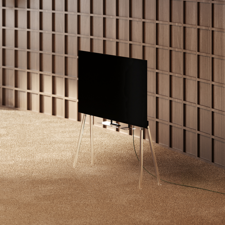 JALG TV-Stand Acrylic / Clear 42" - 55"