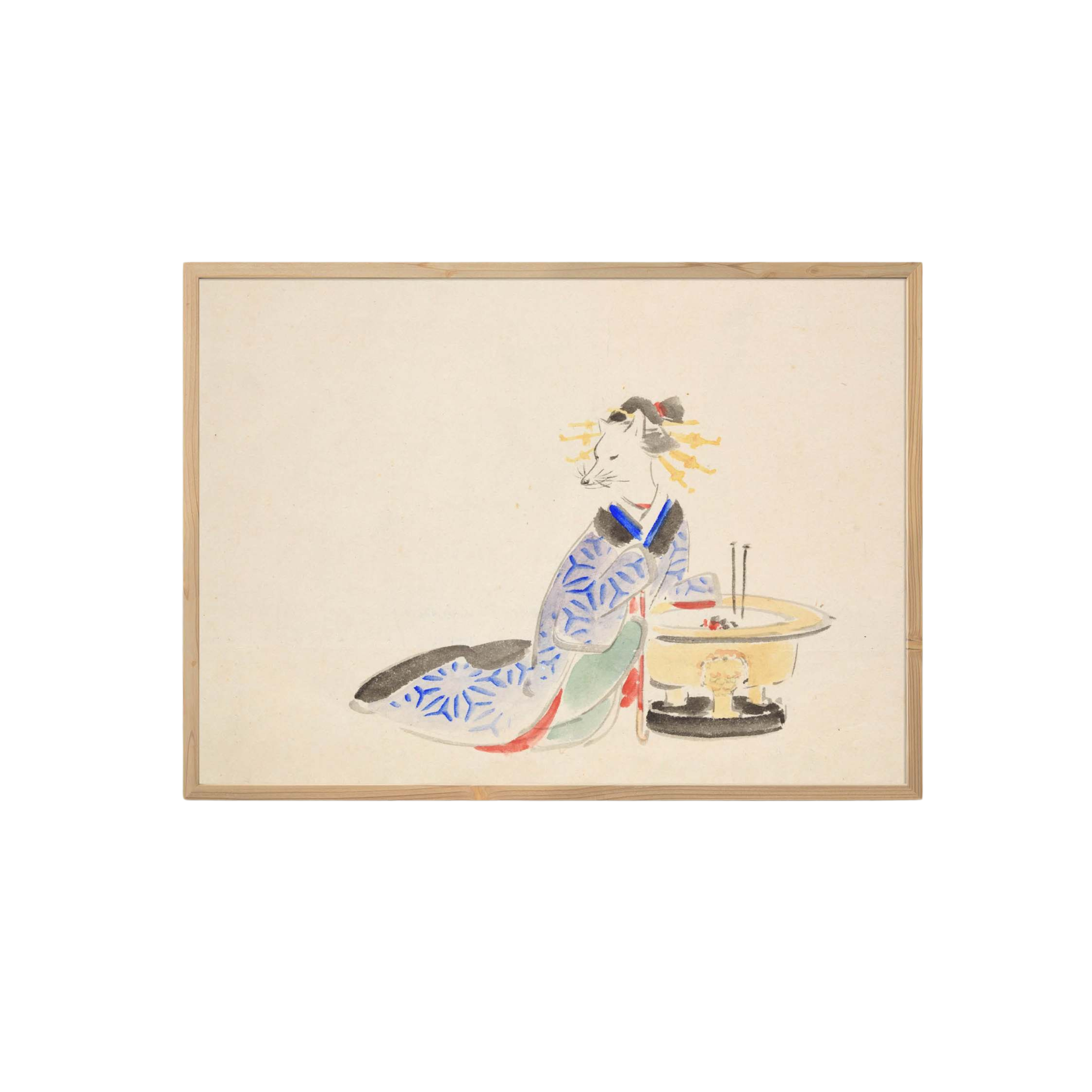 Kitsune Poster 29.7 x 42 CM