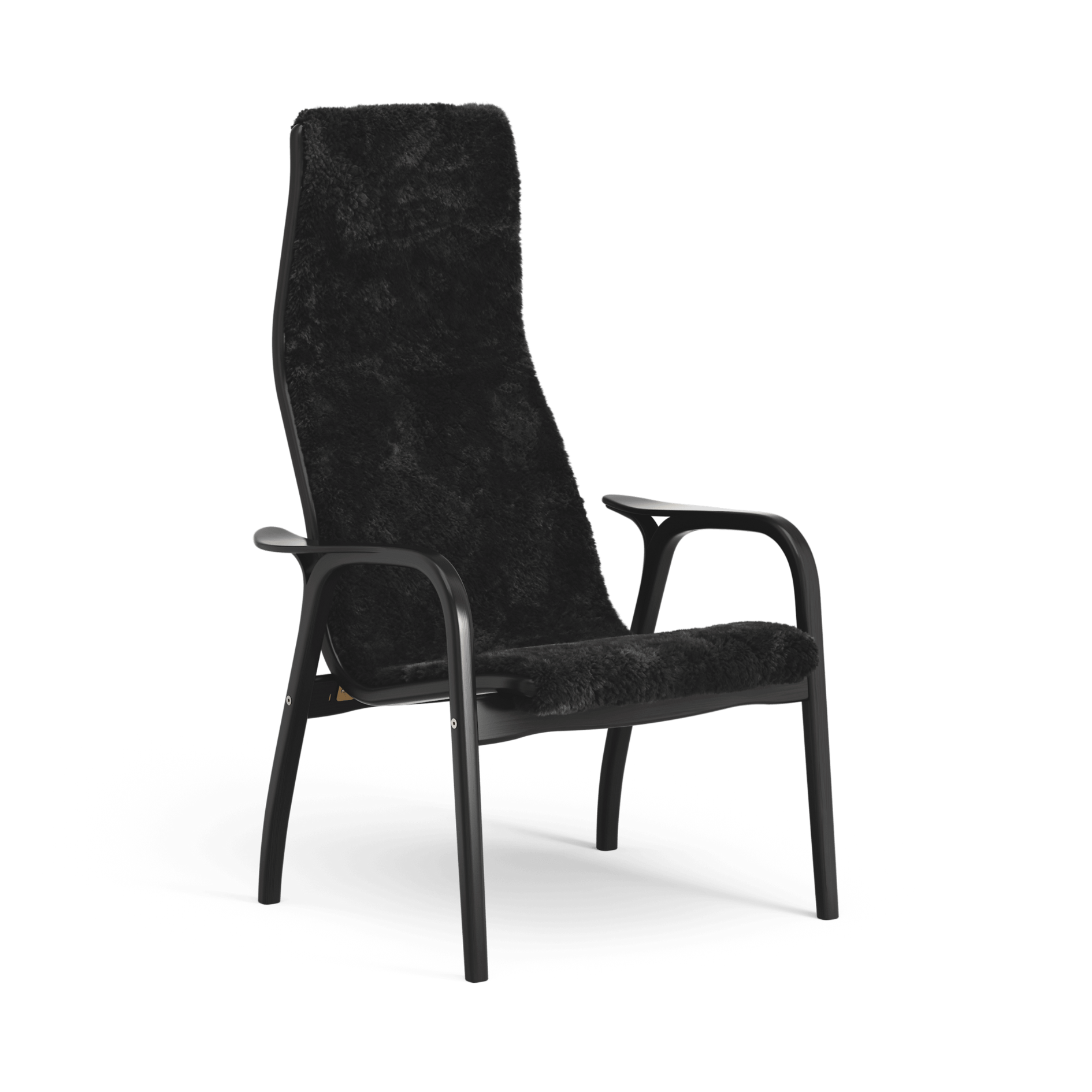Lamino Easy Chair Black Oak