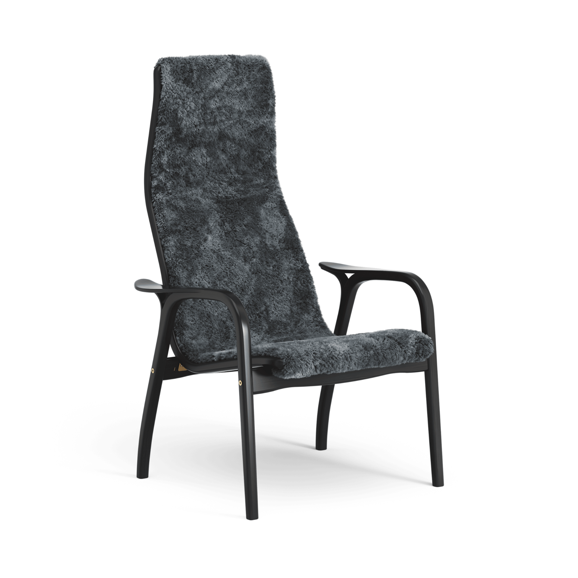 Lamino Easy Chair Black Oak