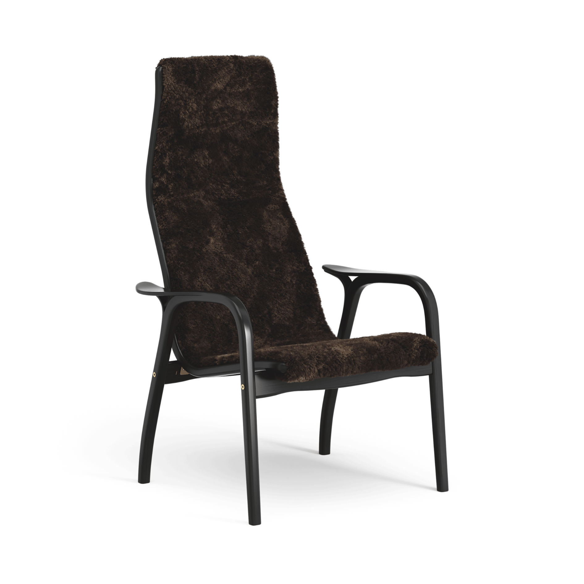Lamino Easy Chair Black Oak