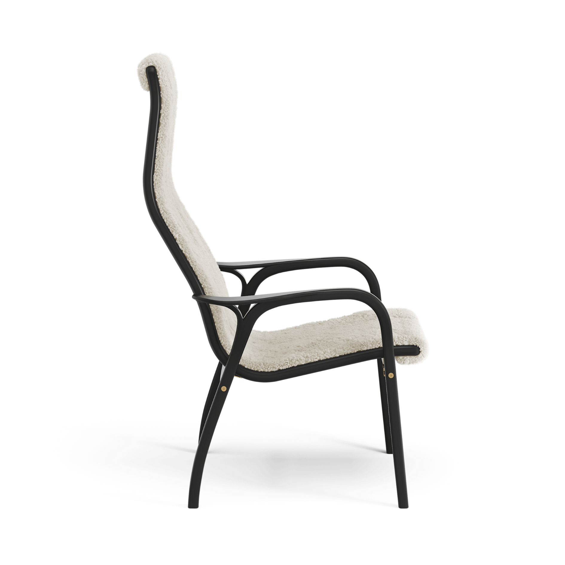 Lamino Easy Chair Black Oak