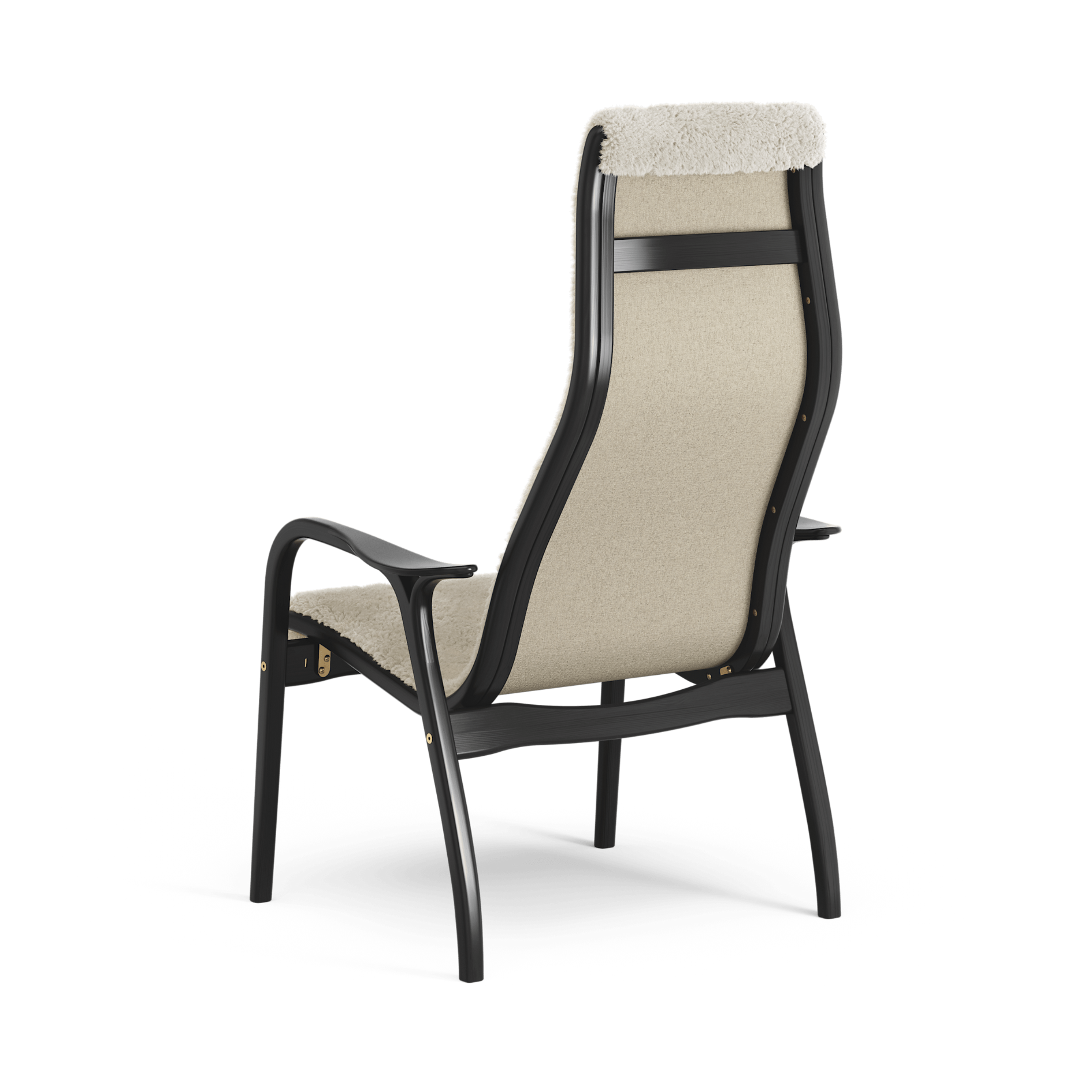 Lamino Easy Chair Black Oak