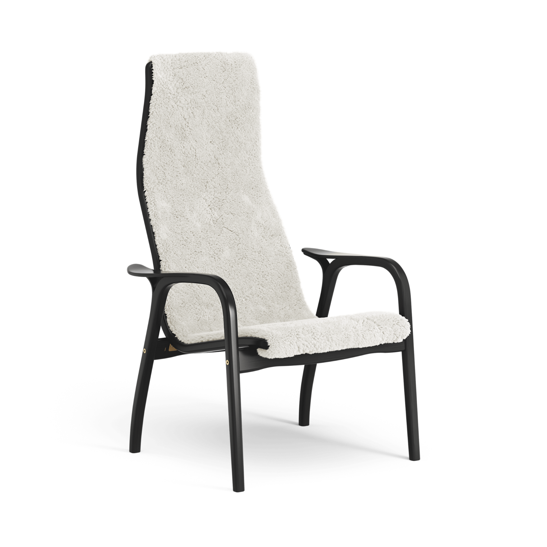 Lamino Easy Chair Black Oak