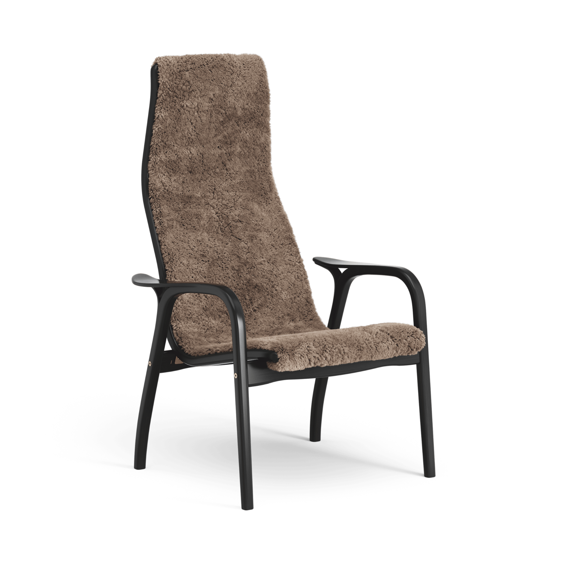 Lamino Easy Chair Black Oak