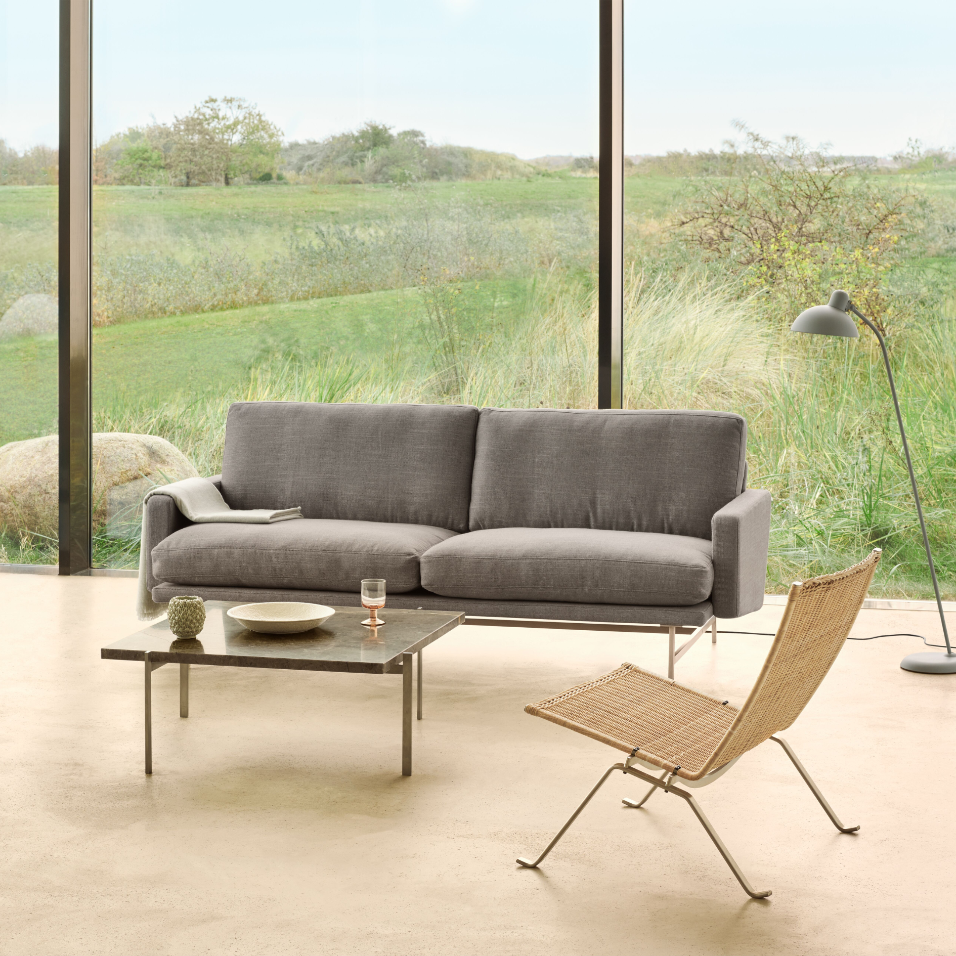 Lissoni 2-Seater Sofa PL112S